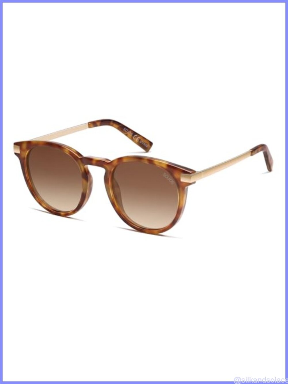 Retro Round Polarized Sunglasses UV400 TAC Lens Full Frame Adult